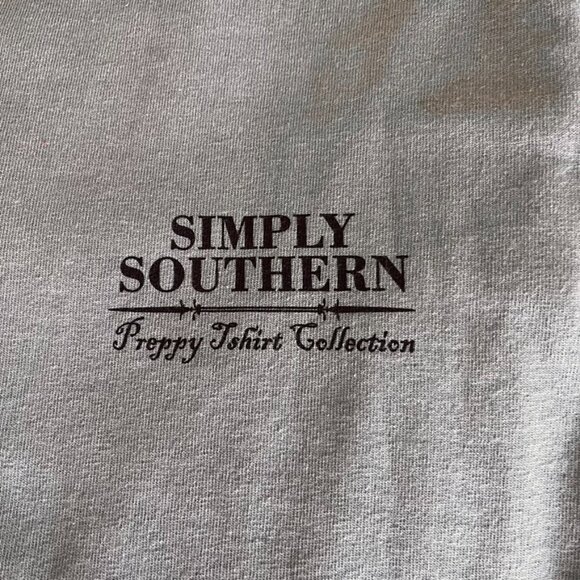 Simply Southern Shirt Women’s XL NWT Long Sleeve Bow tie Boots Outdoors Bear - Picture 4 of 8